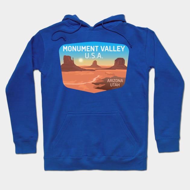 Monument Valley Hoodie by Woohoo